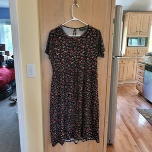 *Last Chance* ASOS - Grunge Floral Maternity Dress